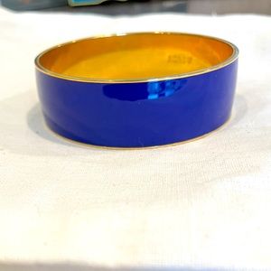J. Crew Blue Bangle Bracelet